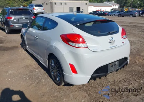 2013 Hyundai Veloster Re:mix z USA, uszkodzony, nr VIN KMHTC6AD8DU130966